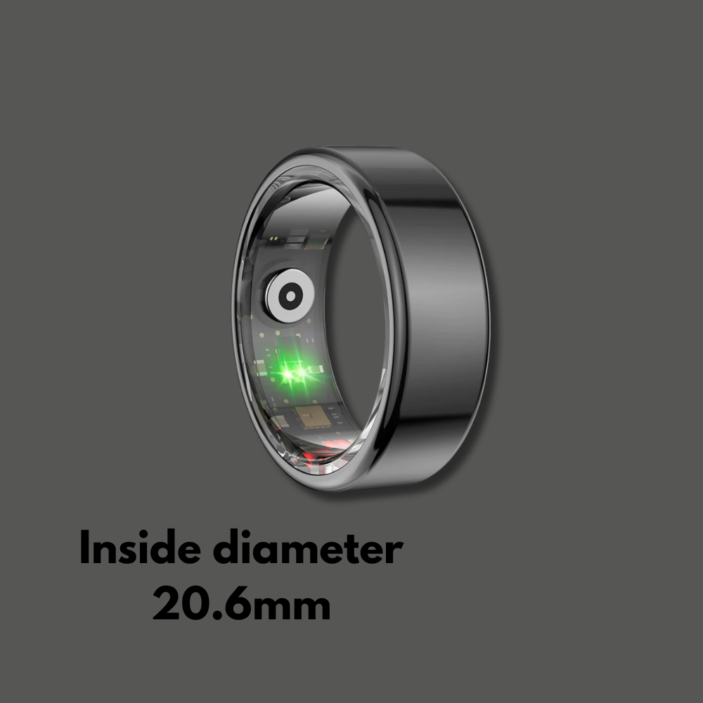 AMZMAX R02 Smart Ring – Fitness Tracker | Waterproof | Multi-Sport