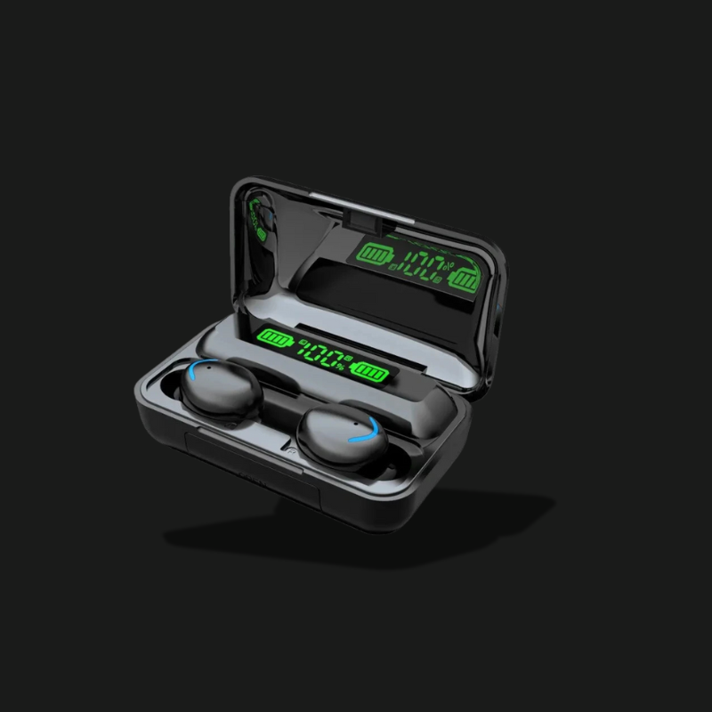 F9 TWS Wireless Earbuds – LED Display & Noise Reduction