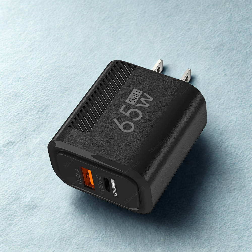 65W GaN USB-C Fast Charger | Quick Charge Wall Adapter for iPhone, Samsung, Xiaomi (EU/US Plug)