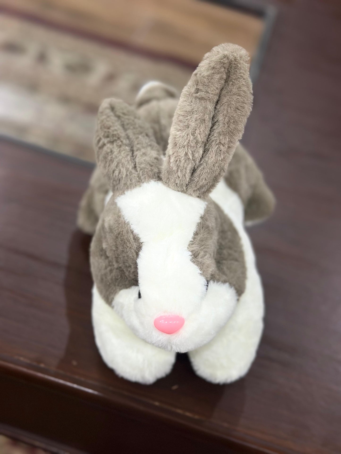 Soft Plush Bunny Toy – Cute Stuffed Rabbit for Kids & Gifts | Fluffy Cuddle Toy (Get surprised by getting any of the color)