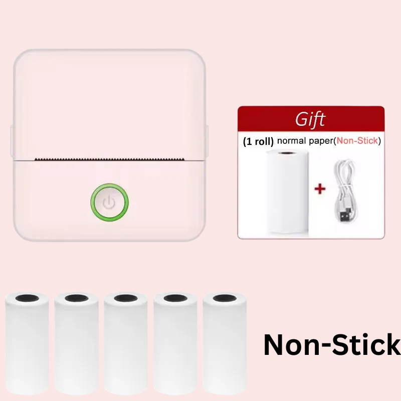 X6 Mini Bluetooth Thermal Printer – Portable Inkless Label & Sticker Maker