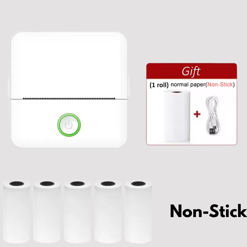 X6 Mini Bluetooth Thermal Printer – Portable Inkless Label & Sticker Maker