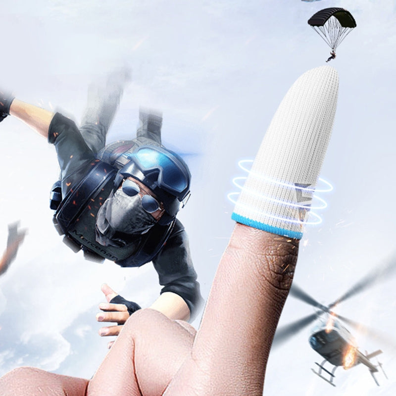 P82F Gaming Finger Sleeves – 2PCS Anti-Sweat Thumb Covers