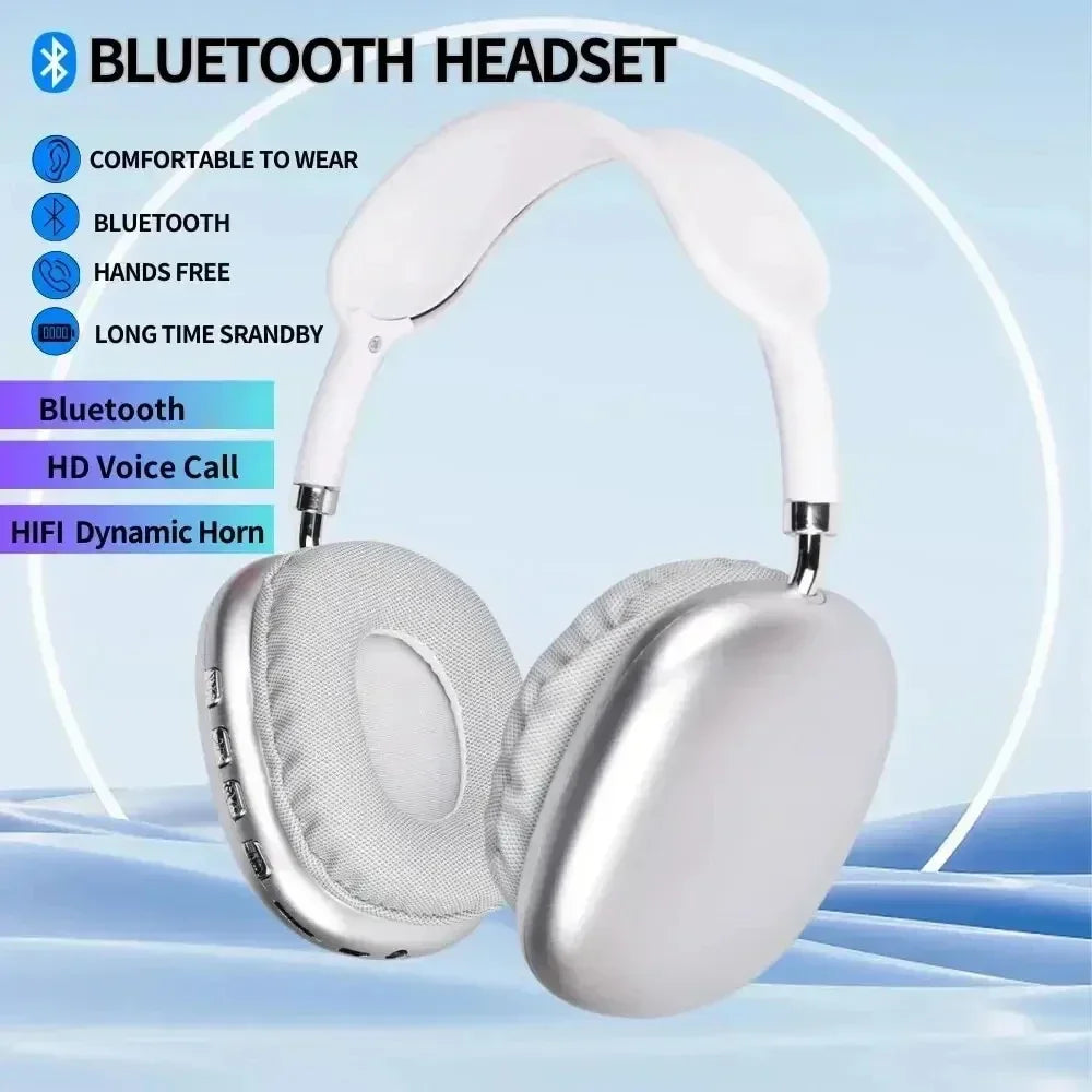 Bluetooth 5.0 Gaming Headphones – Wireless, Noise Cancelling + Mic