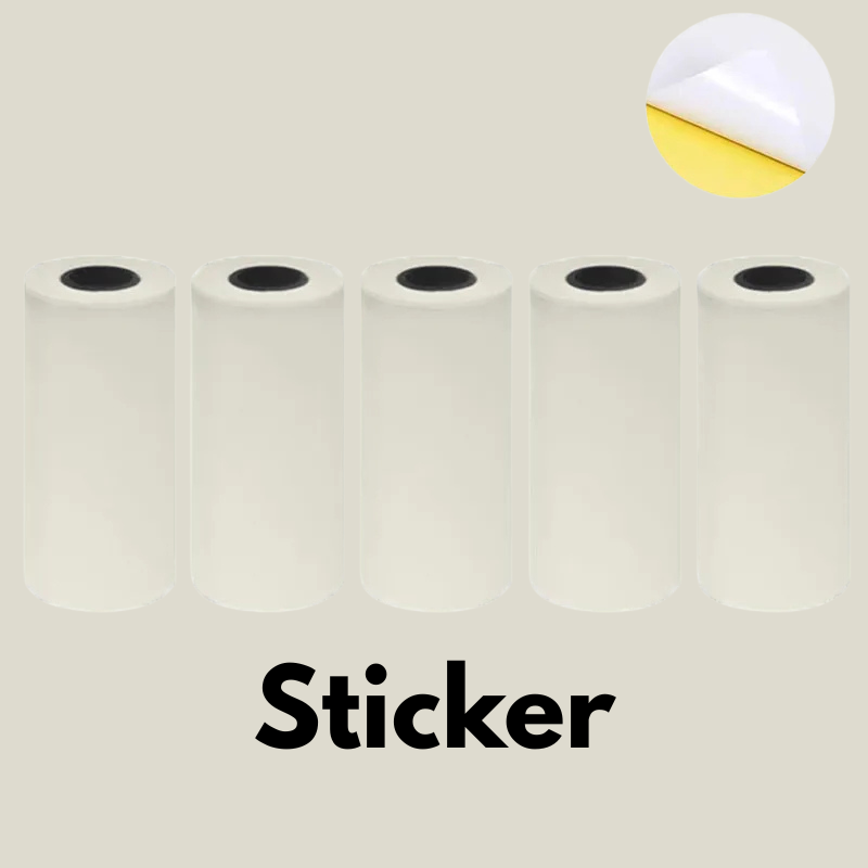 X6 Mini Bluetooth Thermal Printer – Portable Inkless Label & Sticker Maker