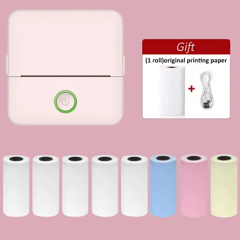 X6 Mini Bluetooth Thermal Printer – Portable Inkless Label & Sticker Maker